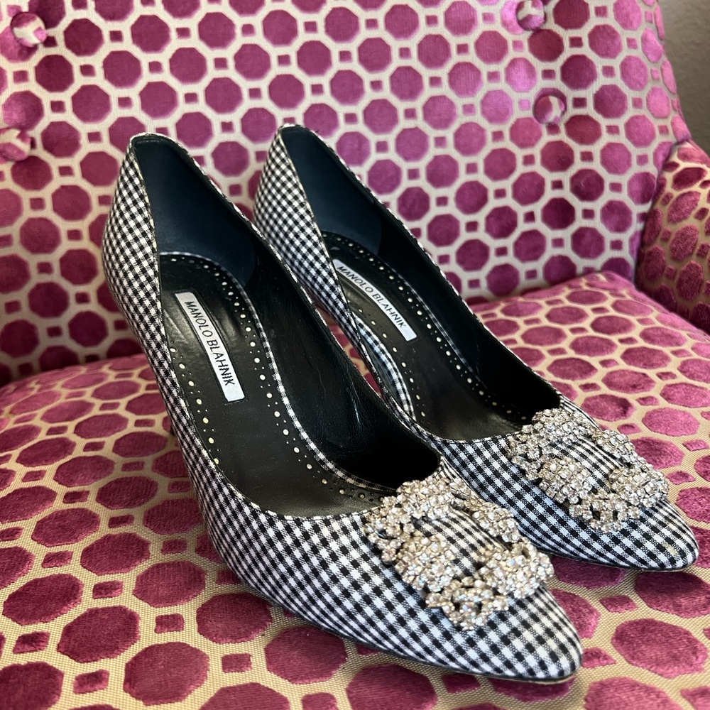 COPY - Swarovski crystals High heels MANOLO BLAHNIK